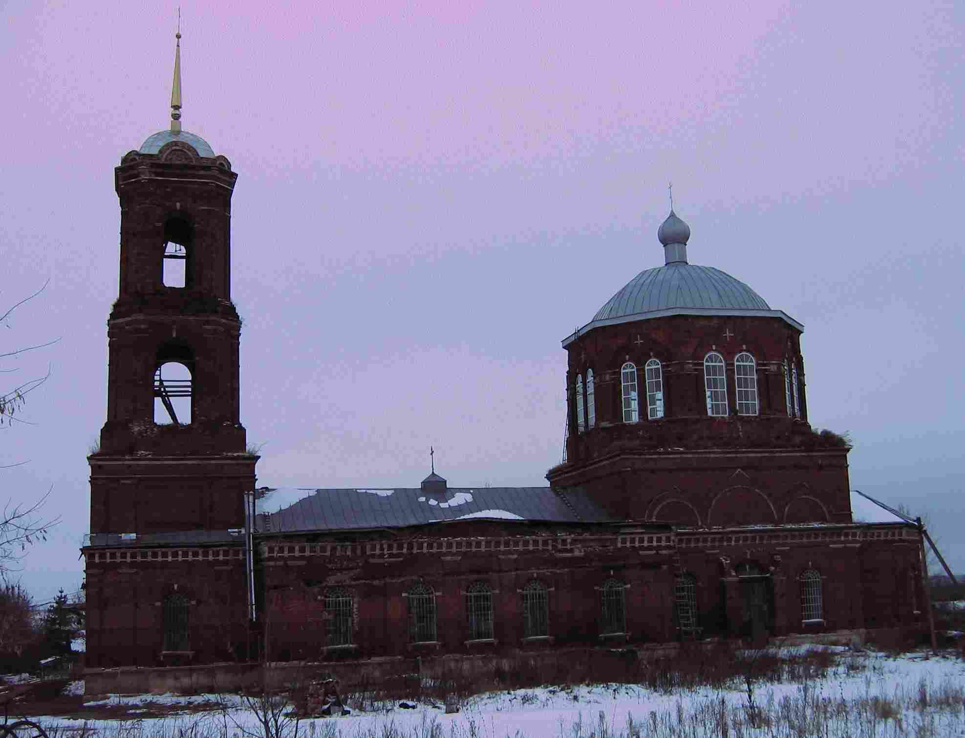 Храм Михаила Архангела в ноябре 2016 года